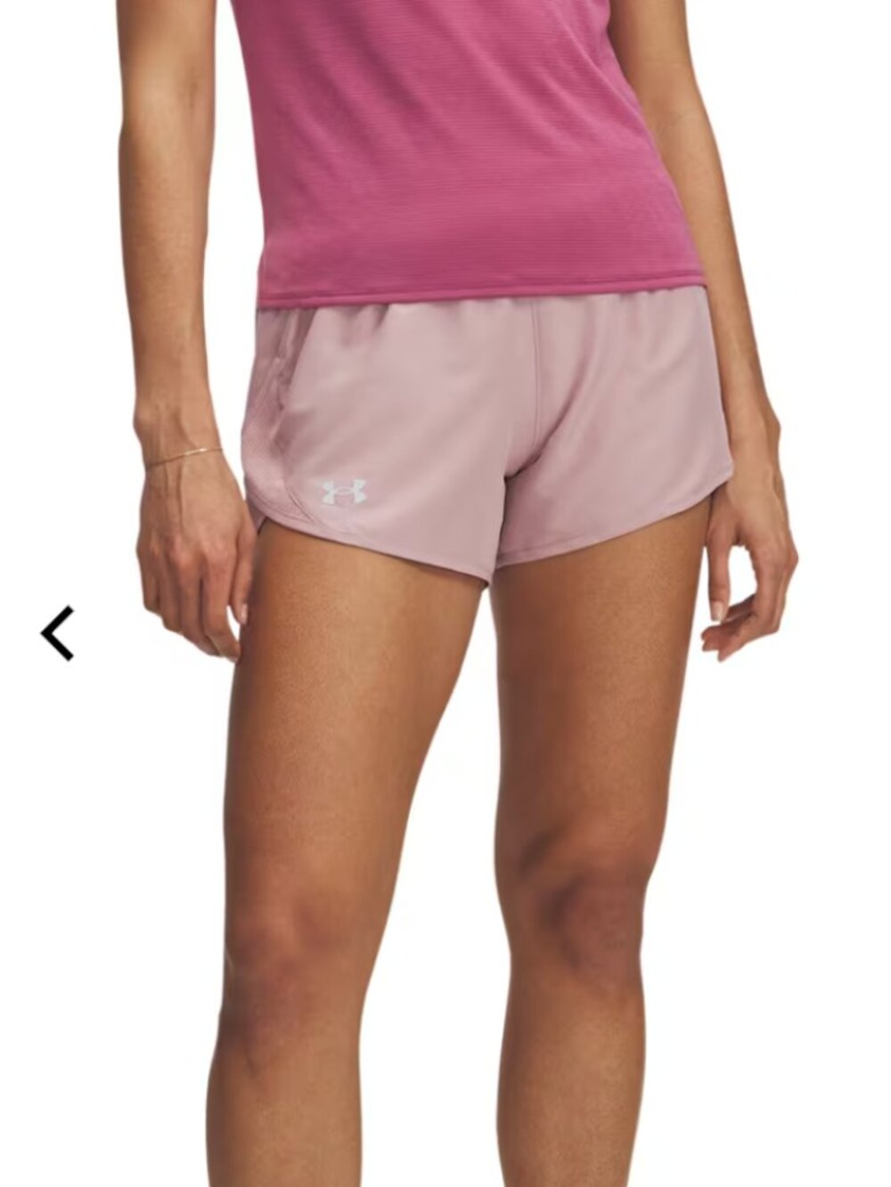 Under Armour Pink Running Shorts
